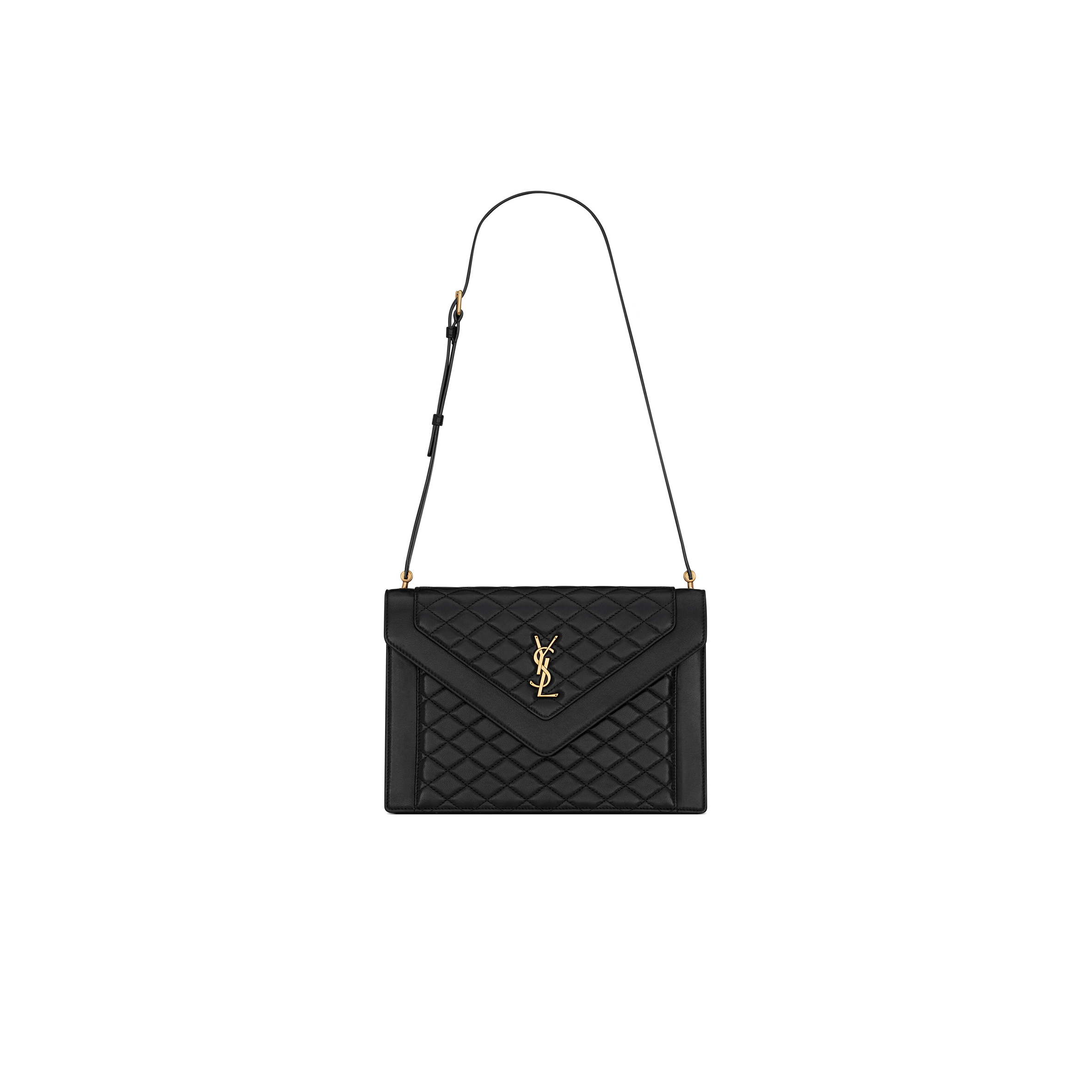 YSL GABY SATCHEL IN QUILTED LAMBSKIN 6688631EL071000 (26*18*5cm)